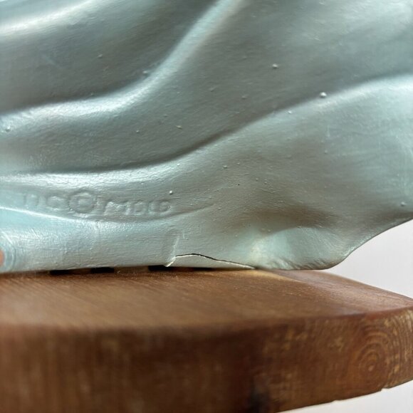 Belly Dancer Smiley Blond Girl Ceramic Atlantic Mold 12" Tall Glitter Uncommon - Picture 15 of 16